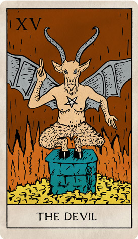 Karta tarota Diabeł